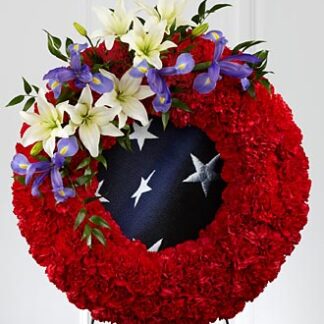 To Honor Their Country Wreath