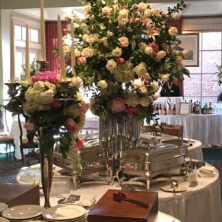 Centerpiece combination in silver