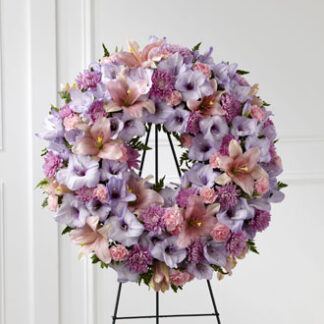 Sleep in Peace Wreath soft Pastel