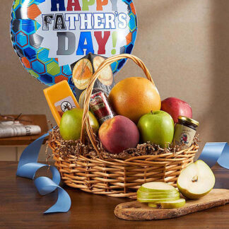 Fruit & Gourmet Basket for Dad