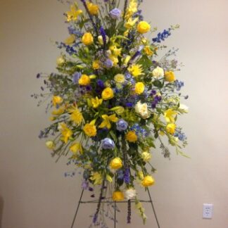 Purple & Gold Standing Spray