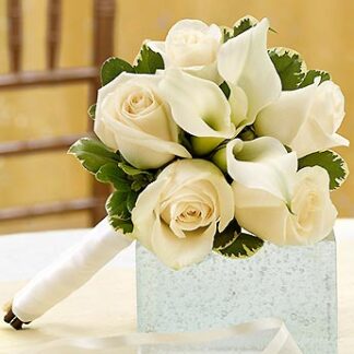 All White  Bouquet