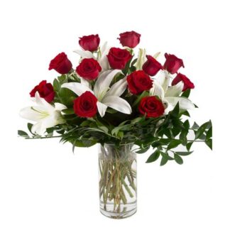 A Perfect Super Dozen Roses