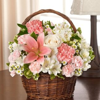 Peace, Prayers & Blessings - Pink and White