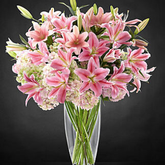 Intrigue Luxury Lily & Hydrangea Bouquet