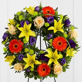 Radiant Remembrance Wreath