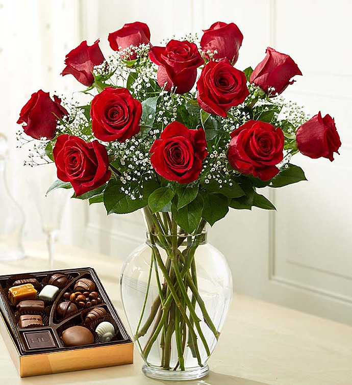 Red Rose Elegance Premium Long Stem Red Roses - Image 3