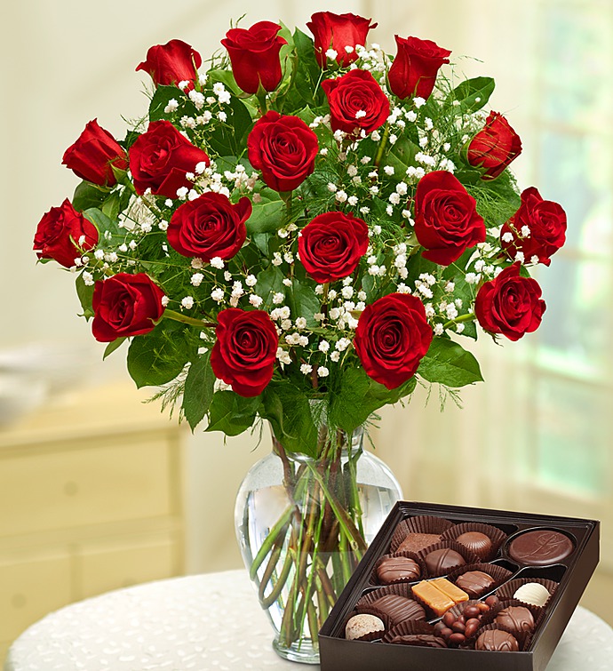 Red Rose Elegance Premium Long Stem Red Roses - Image 4